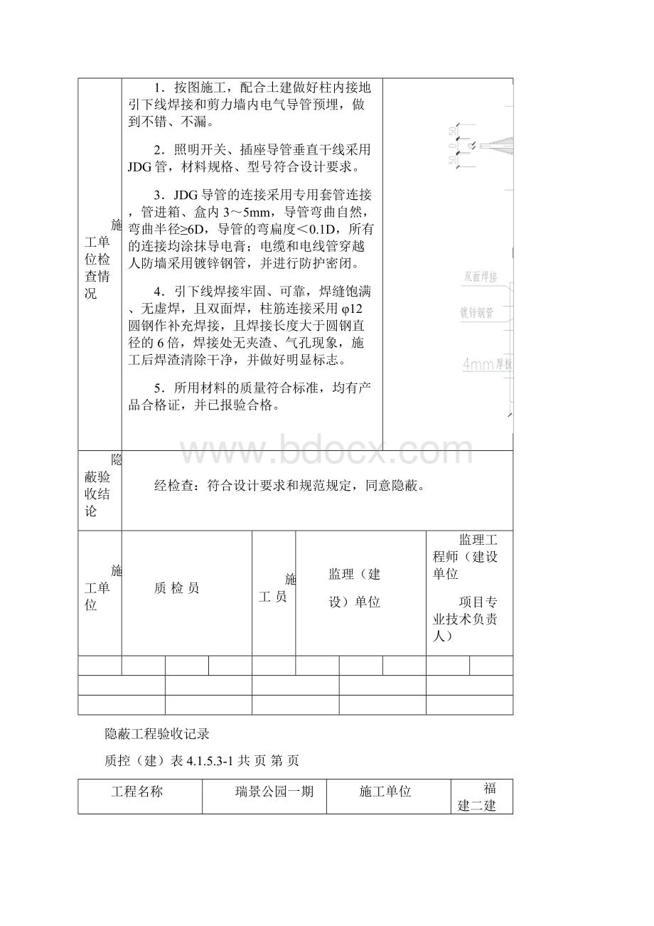 水电隐蔽工程验收记录范例.docx_第2页