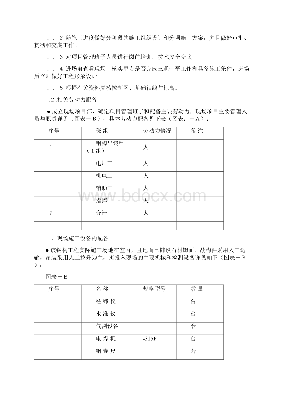 手拉葫芦室内钢梁吊装方案.docx_第3页