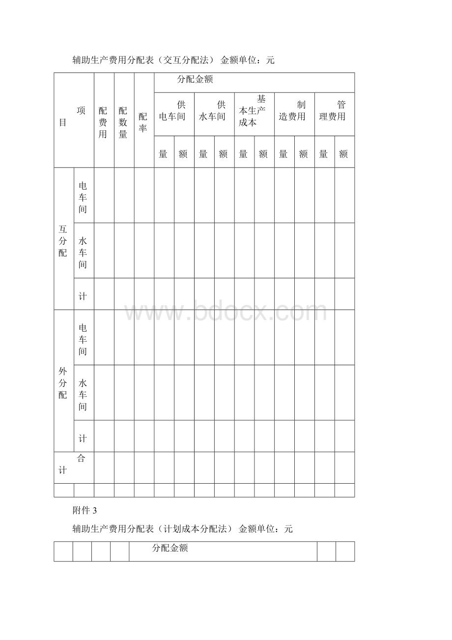 成本会计实验资料1Word文档下载推荐.docx_第3页