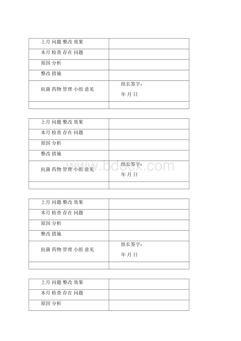 抗菌药物管理应用工作记录本.docx_第3页