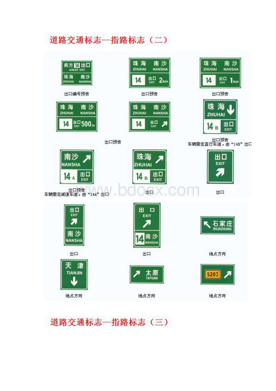 道路交通标志科目一必备全部自己整理.docx_第2页