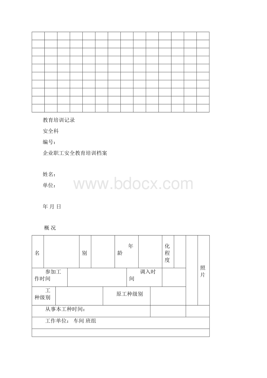 安全记录表格模板文档格式.docx_第3页