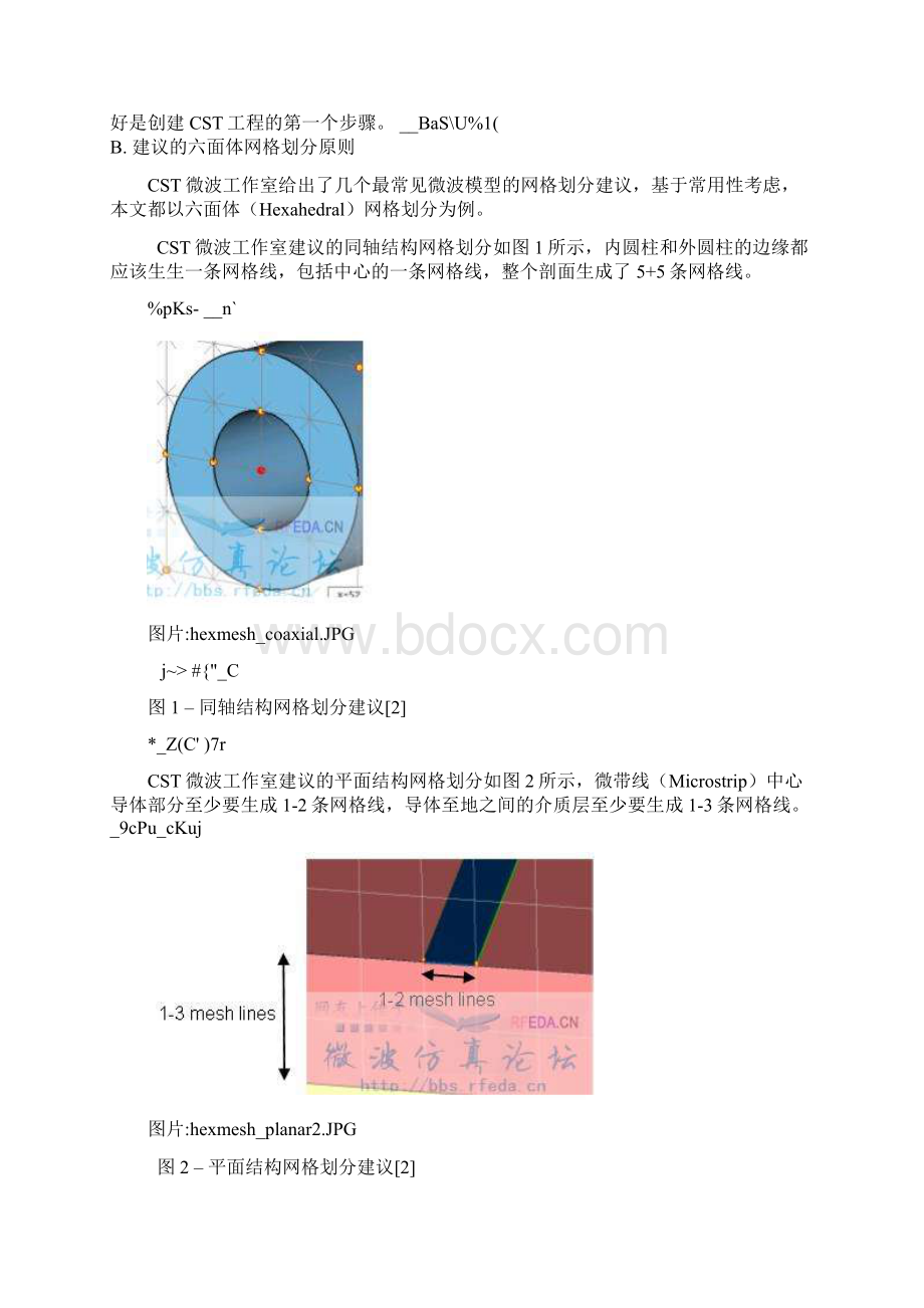 CST微波工作室CST Microwave Studio中网格划分Mesh和波导端口Waveguide PortWord文件下载.docx_第2页