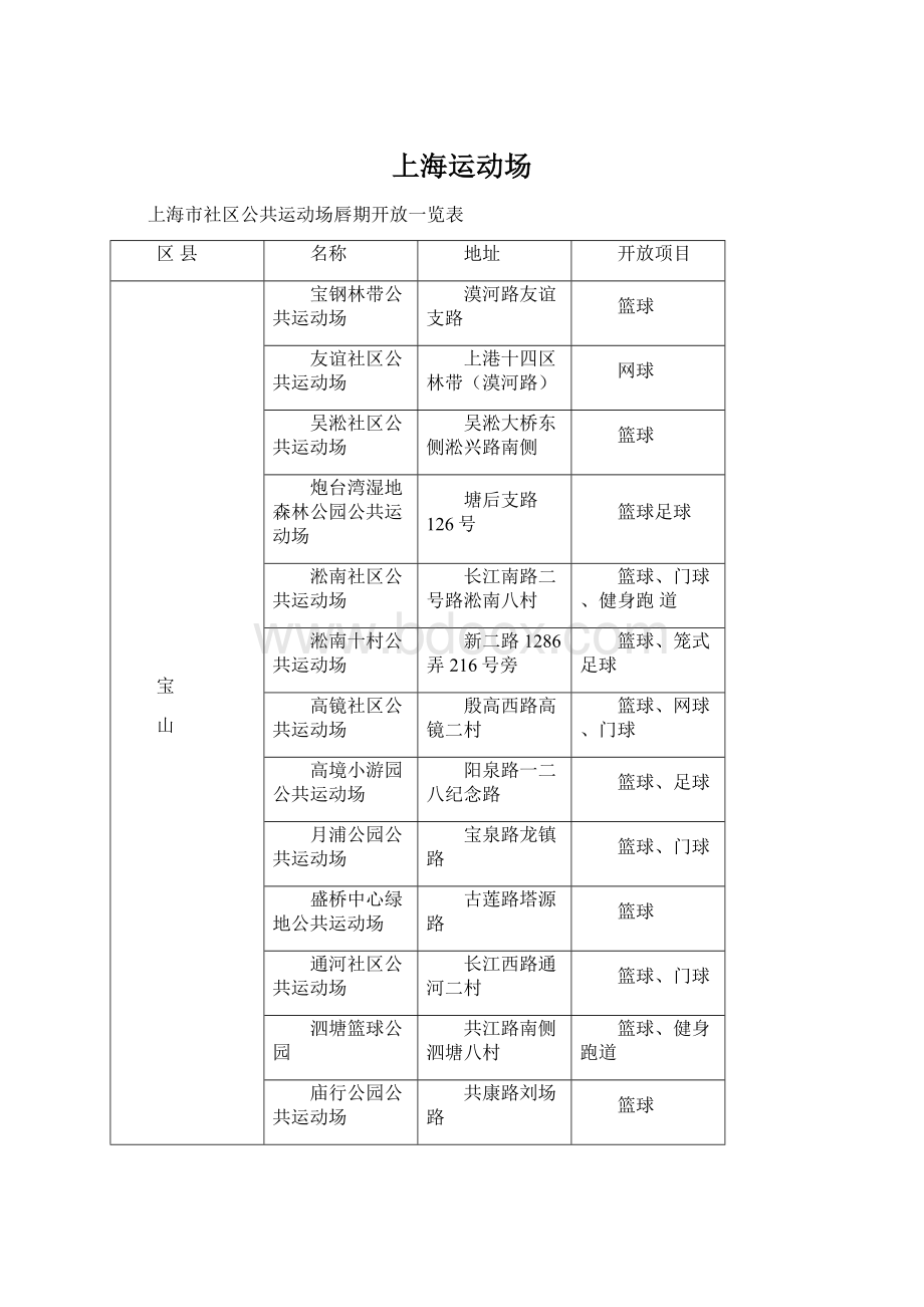 上海运动场文档格式.docx_第1页