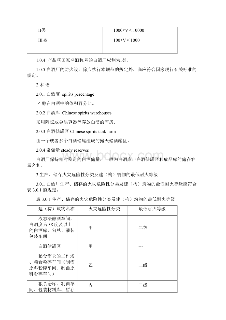 白酒厂防火设计规范DBWord下载.docx_第2页