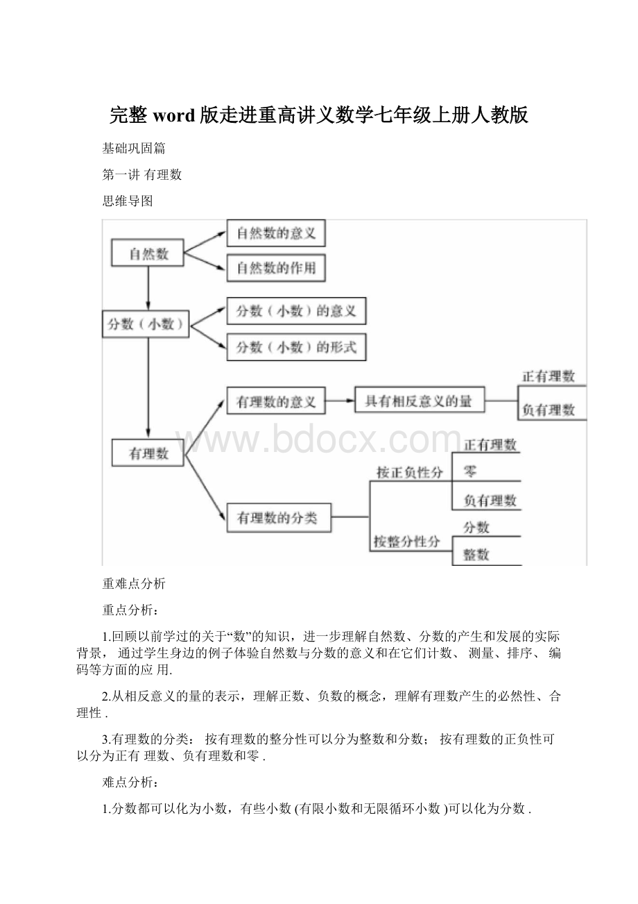 完整word版走进重高讲义数学七年级上册人教版Word下载.docx_第1页