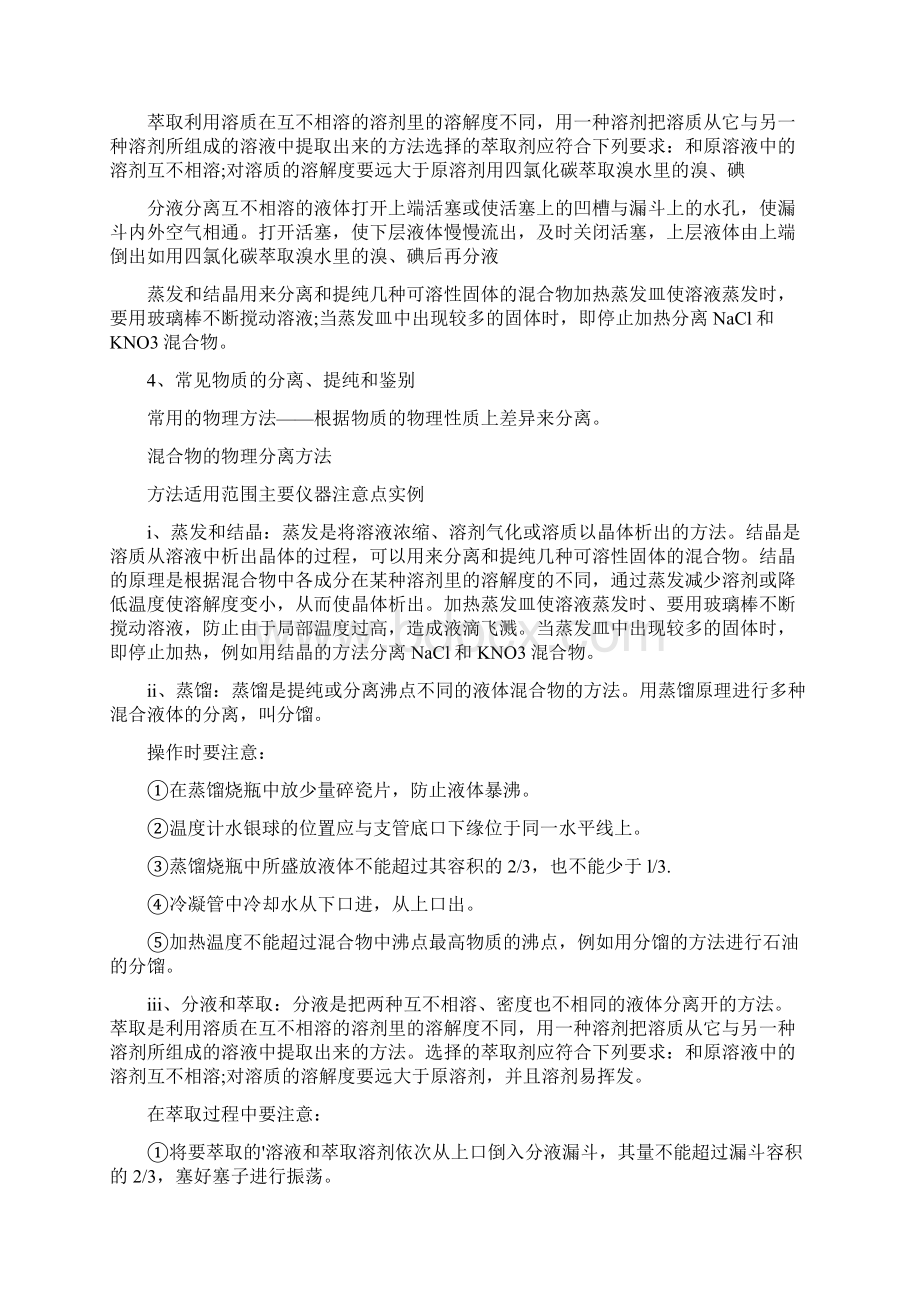 高一必修一化学重点知识Word文件下载.docx_第2页