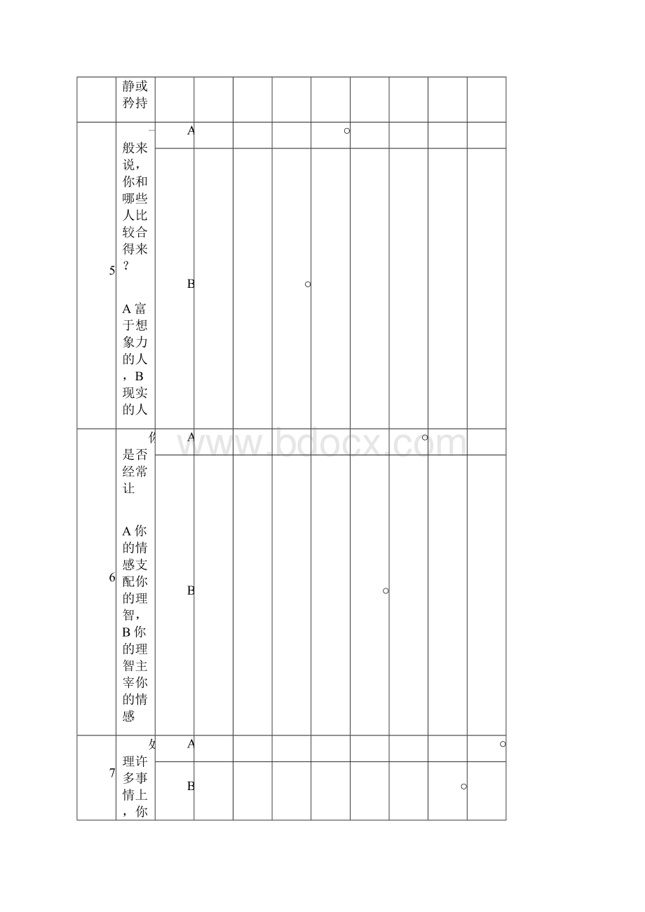 完整版MBTI职业性格测试题含答题卡及测试结果分析.docx_第3页