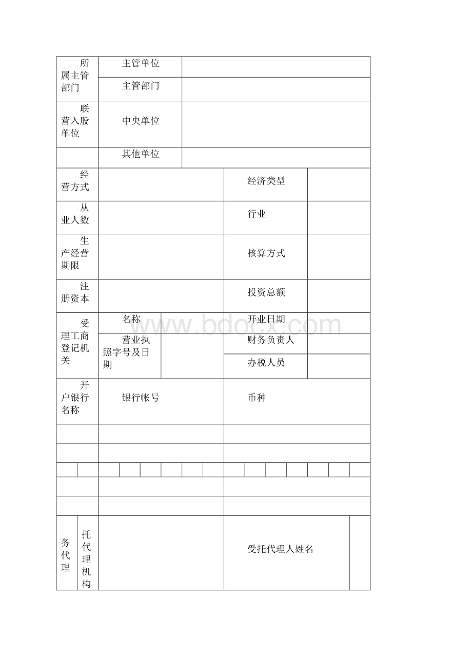 税务登记表.docx_第2页