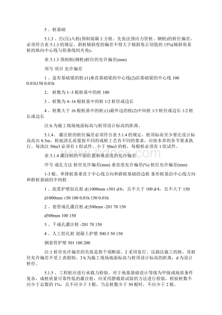 现行工程质量验收标准是什么Word文档下载推荐.docx_第2页