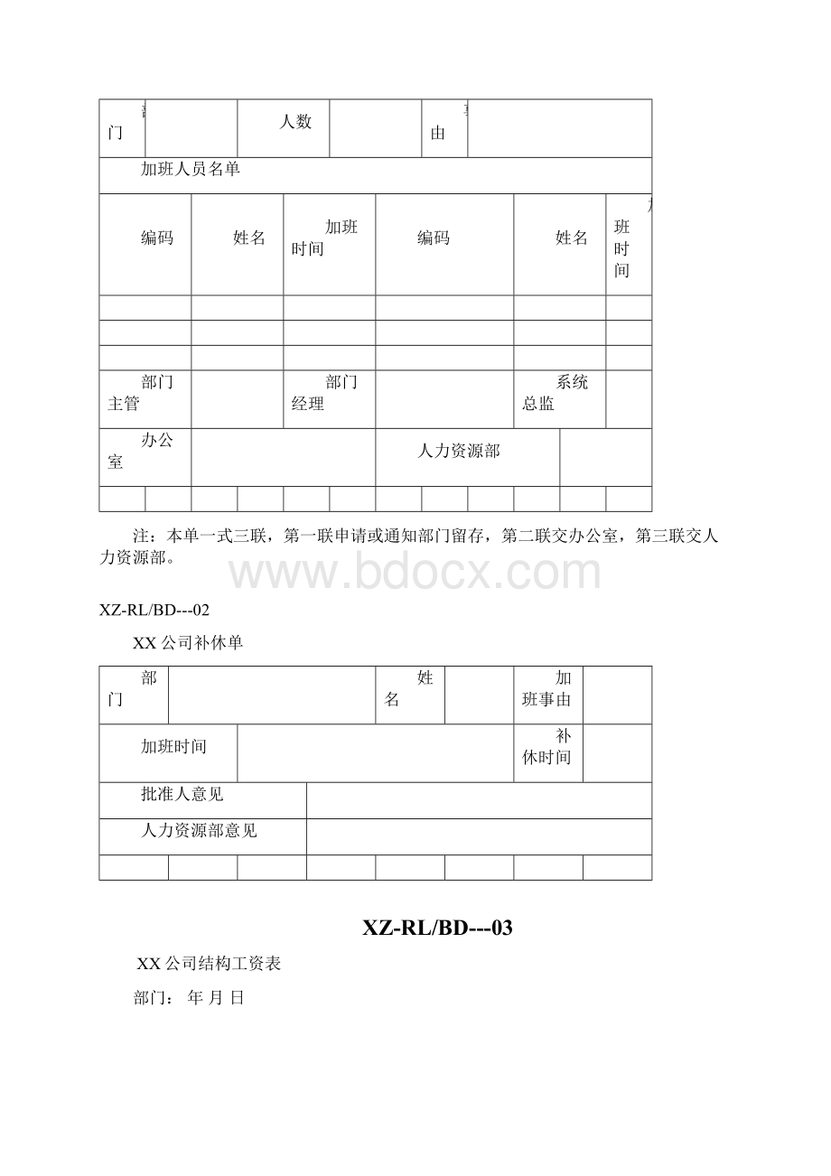 人事常用表格表格格式.docx_第2页