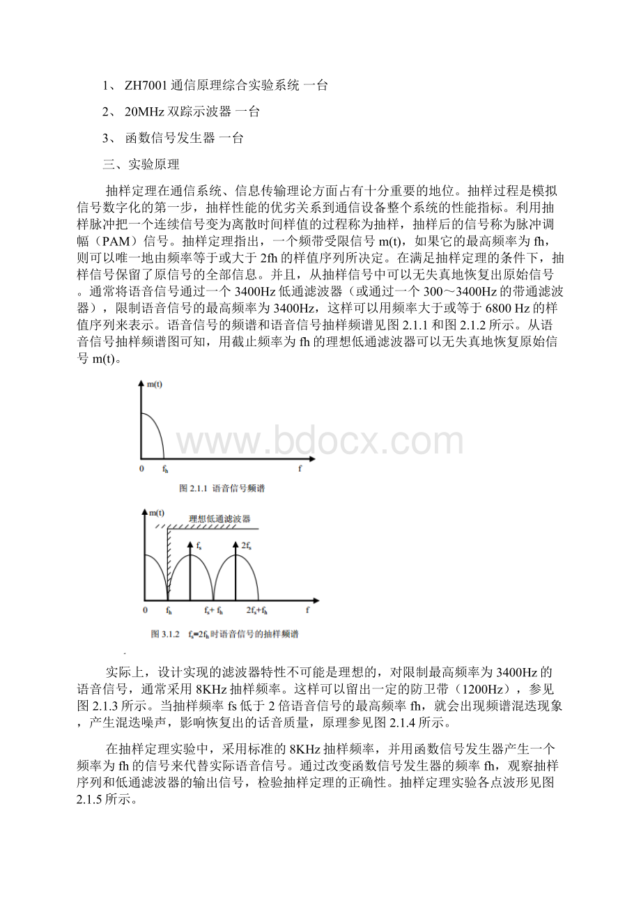 通信原理实验PAM编译码实验.docx_第2页