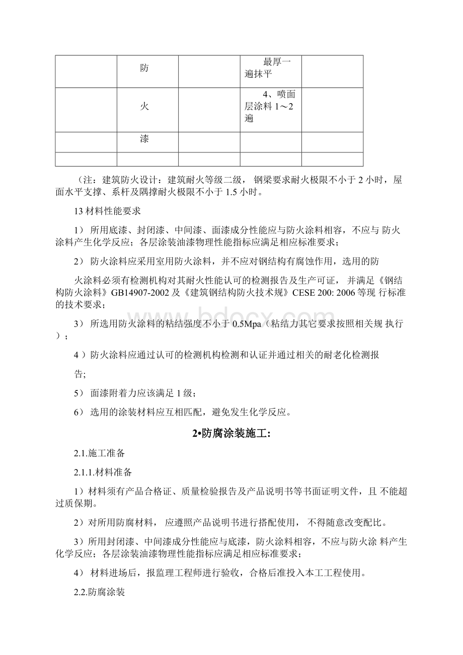 钢结构防腐防火涂装施工组织设计方案Word文件下载.docx_第2页