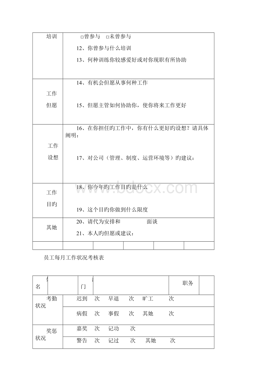 企业员工绩效考核表.docx_第3页