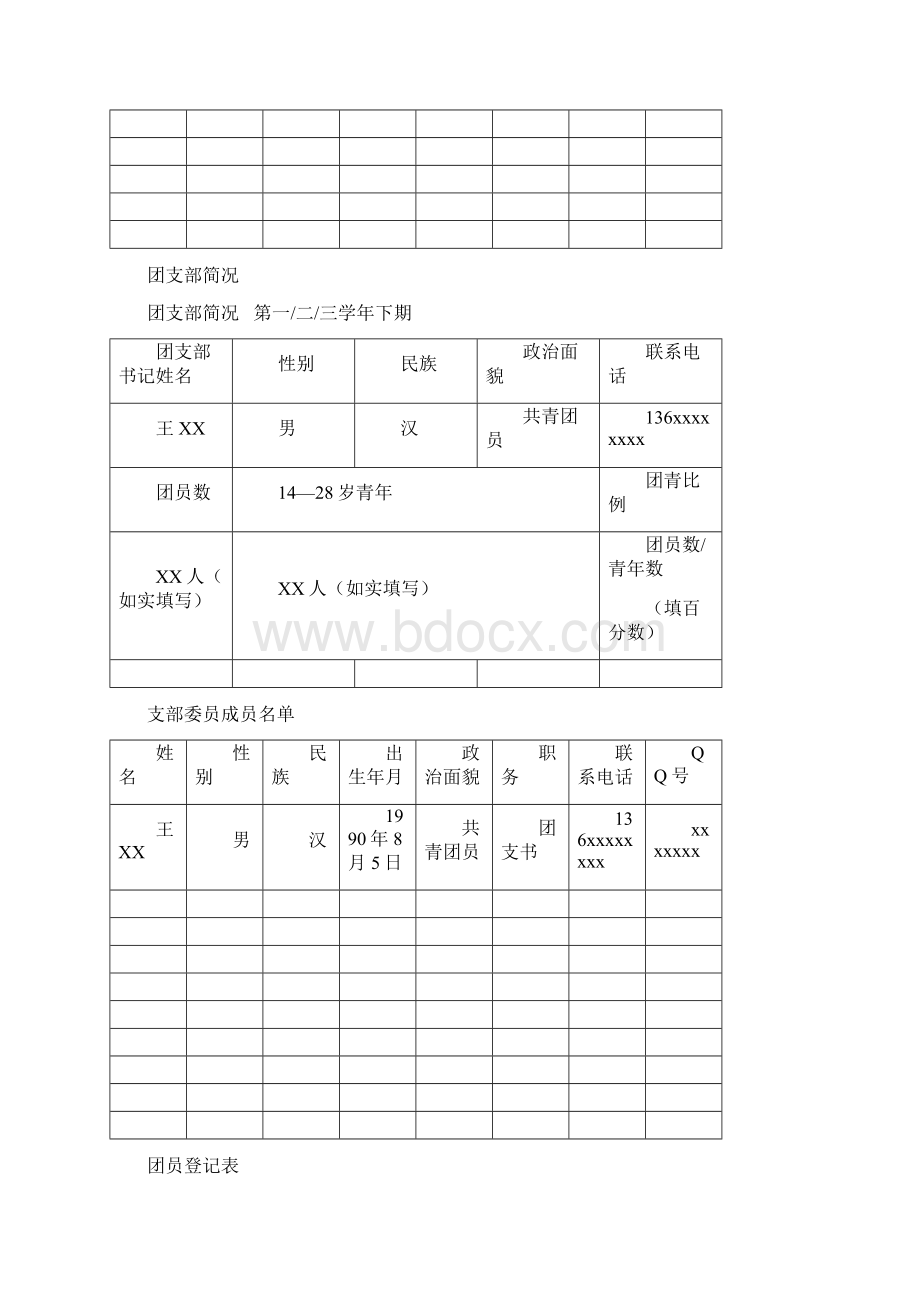 团支部工作手册填写模板.docx_第3页