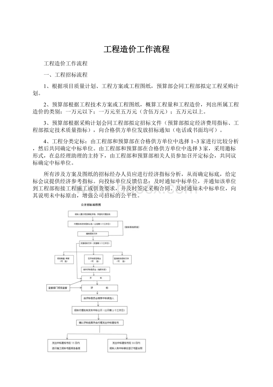 工程造价工作流程.docx_第1页