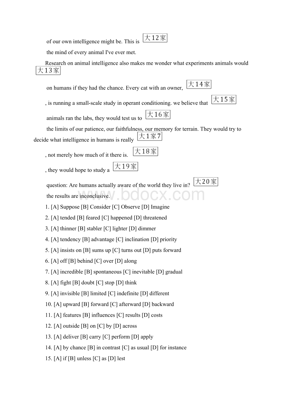 全国硕士研究生入学统一考试英语一试题及解析.docx_第2页