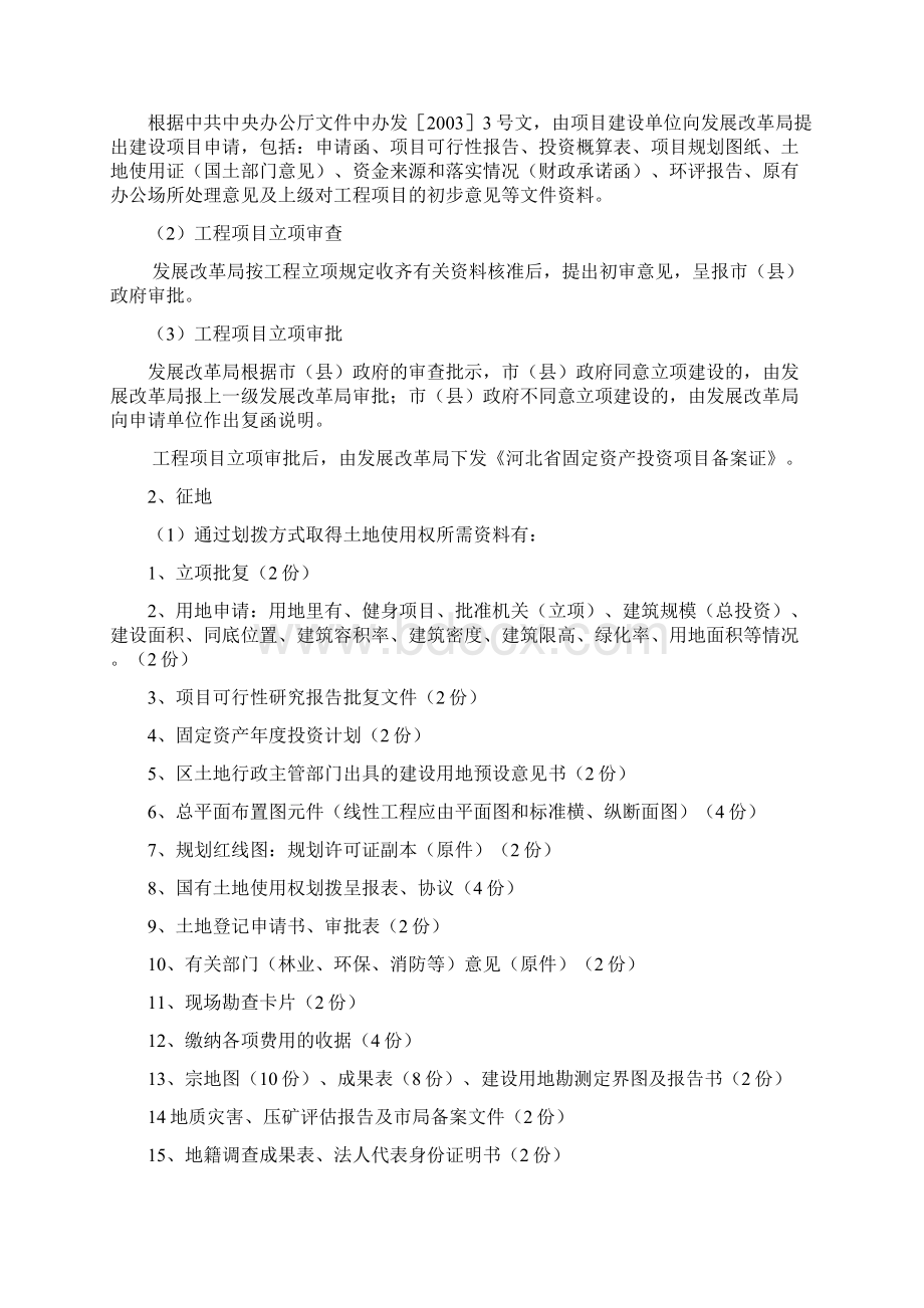 最新建设工程报建程序学习资料Word文件下载.docx_第2页