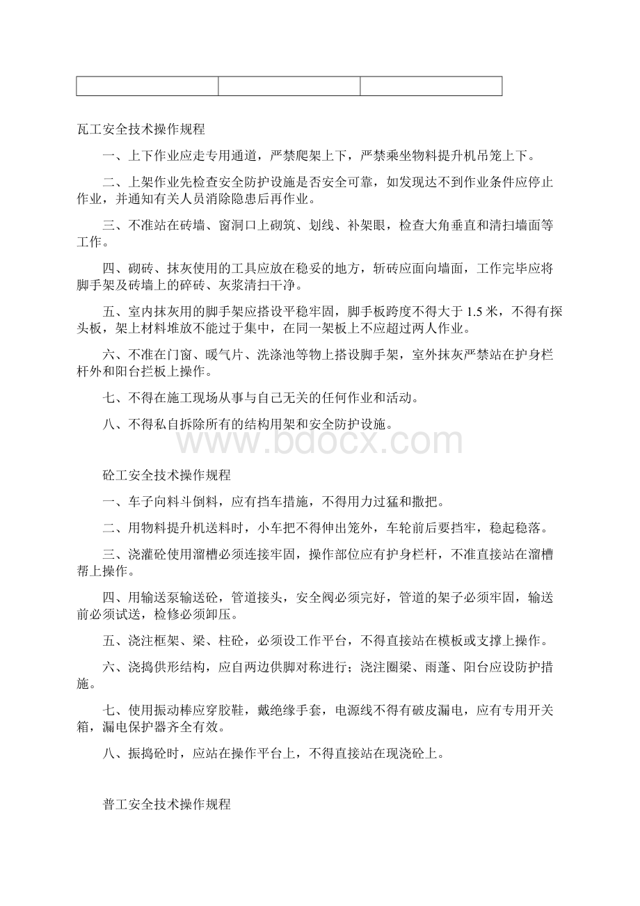 安全技术操作规程Word文档下载推荐.docx_第3页