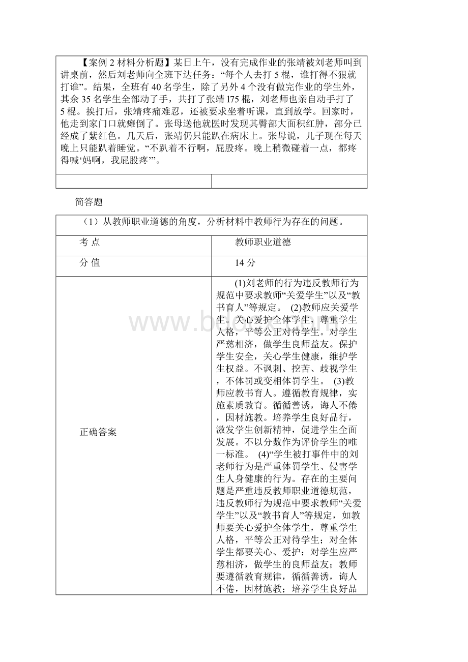 教师资格证小学材料分析题.docx_第2页