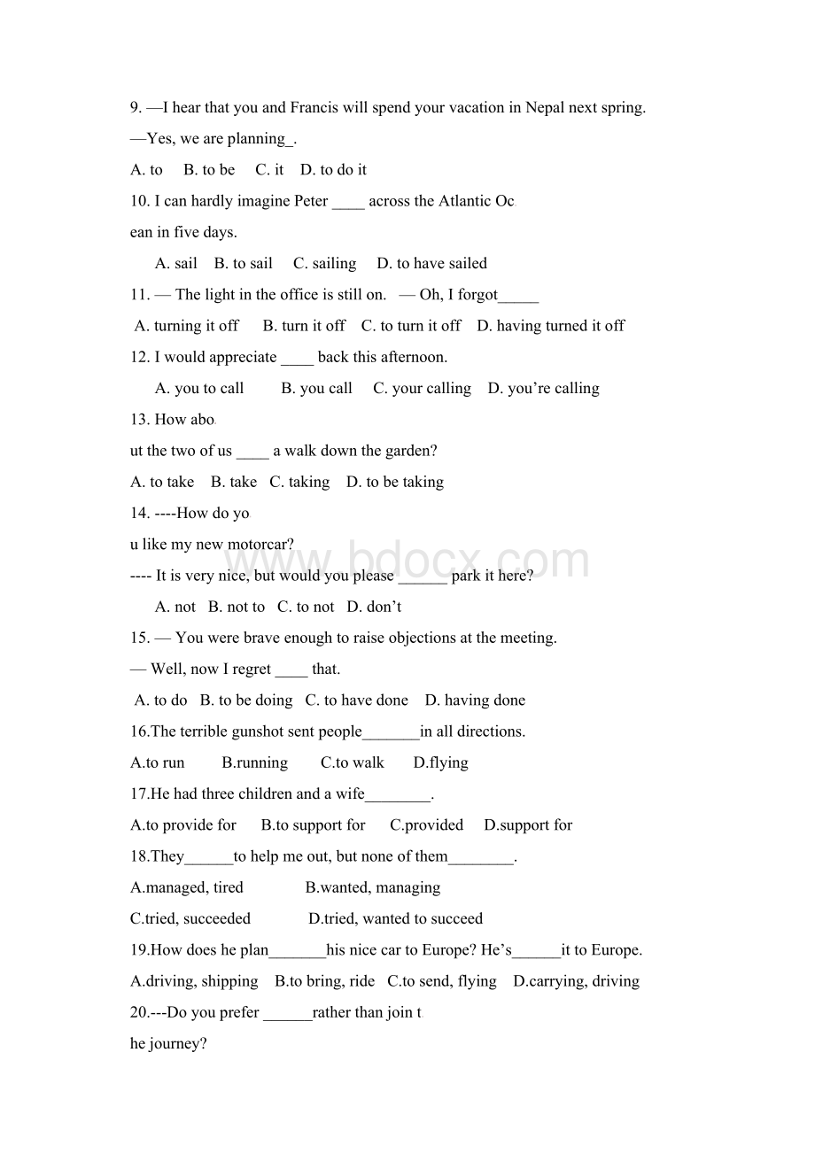 高中英语真题高二英语M5U1语法巩固练习Word格式文档下载.docx_第2页