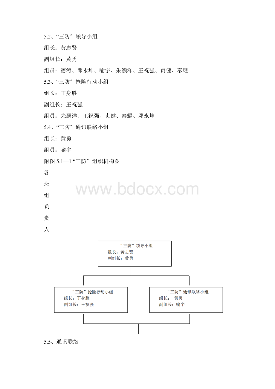 工程施工建筑工地三防应急救援预案.docx_第3页