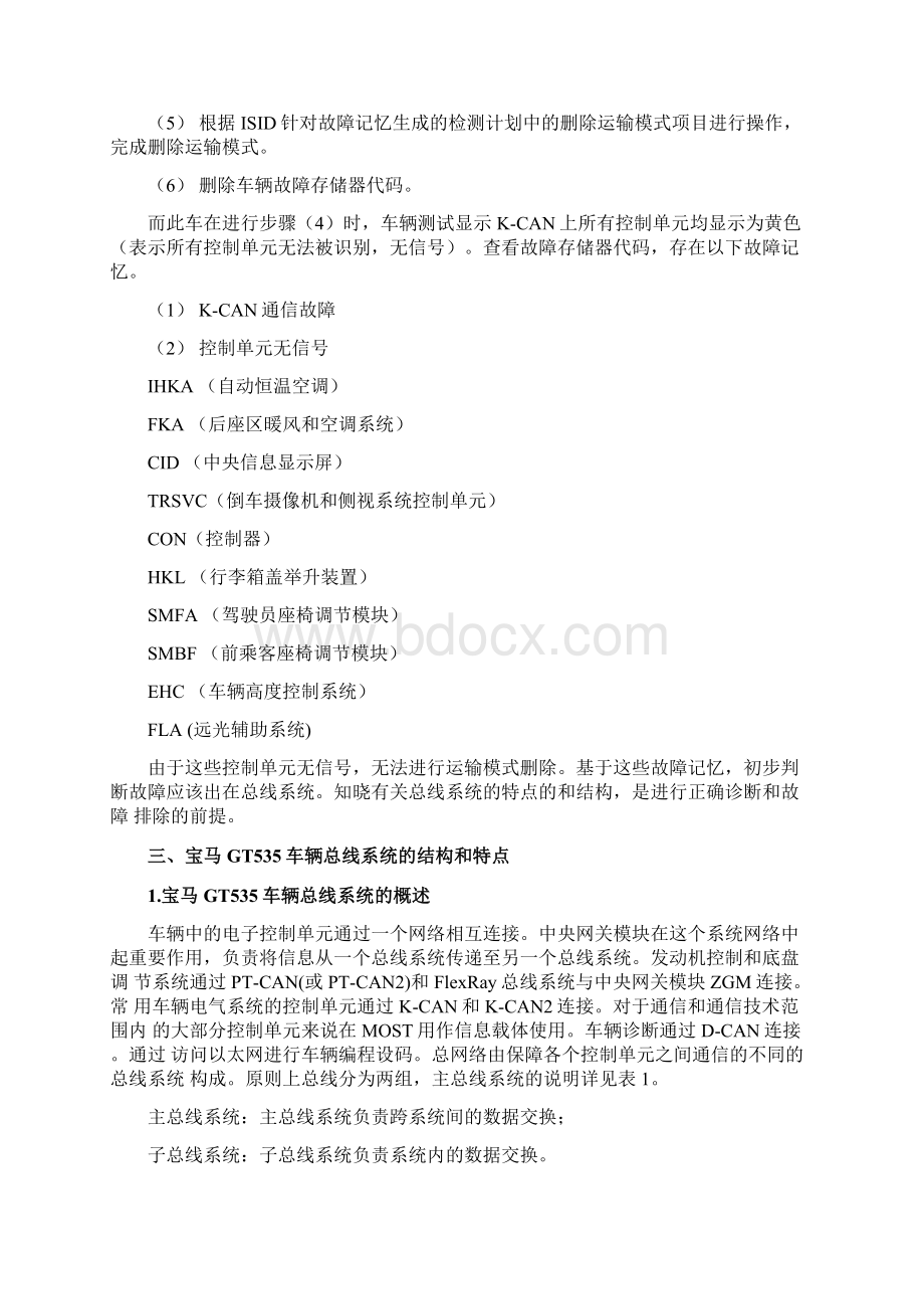 宝马GT535轿车无法删除运输模式故障诊断与排除.docx_第3页