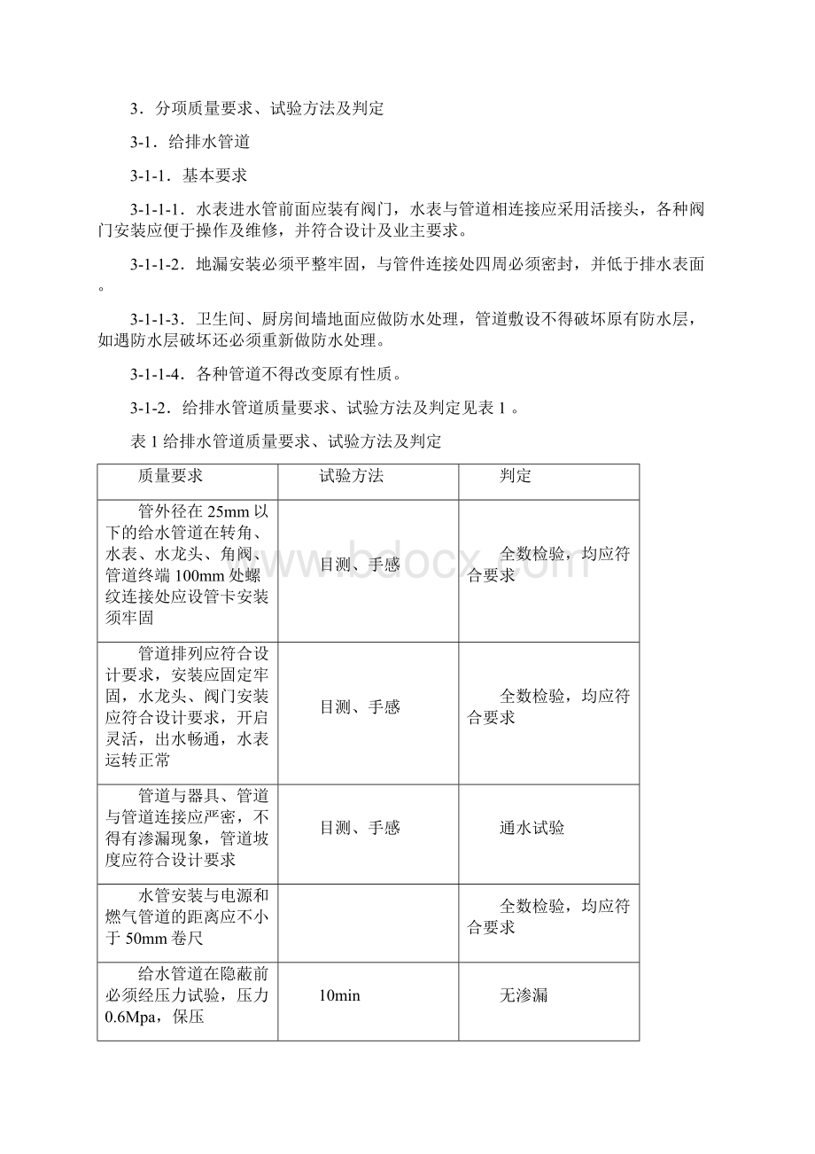 江苏省住宅装饰质量标准Word格式文档下载.docx_第2页