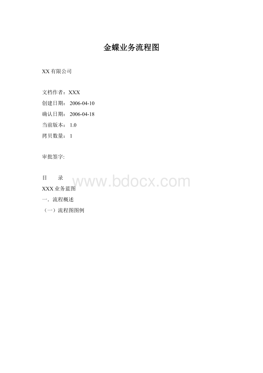 金蝶业务流程图Word文档格式.docx