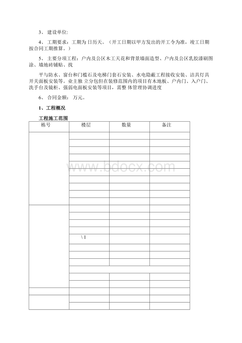 大批量精装修工程施工组织Word格式文档下载.docx_第2页