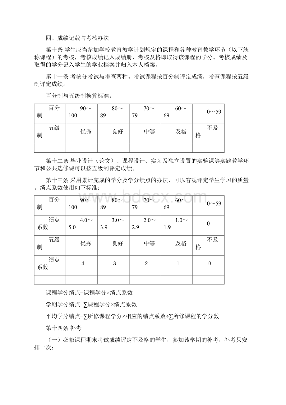 中国药科大学学籍管理规定修订中国药科大学教务处知识讲解.docx_第3页