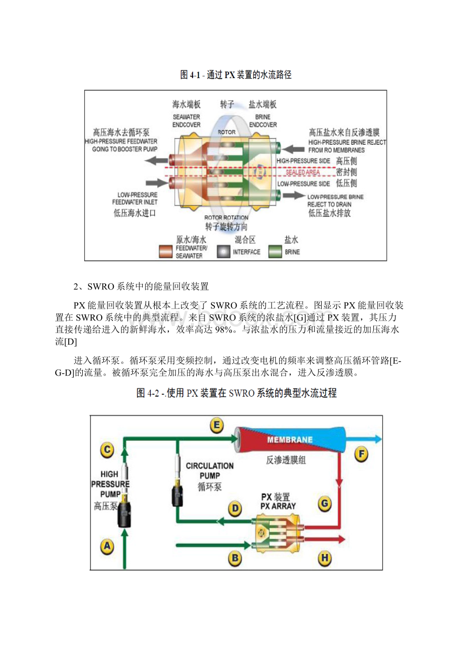 海水淡化P能量回收装置维护说明书Word文件下载.docx_第2页