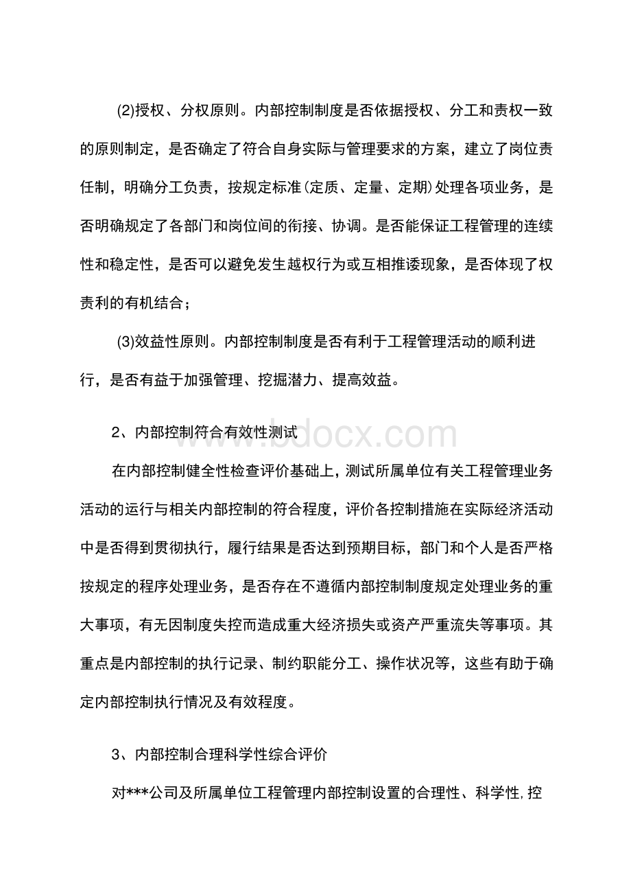 内部控制专项审计实施方案.docx_第3页