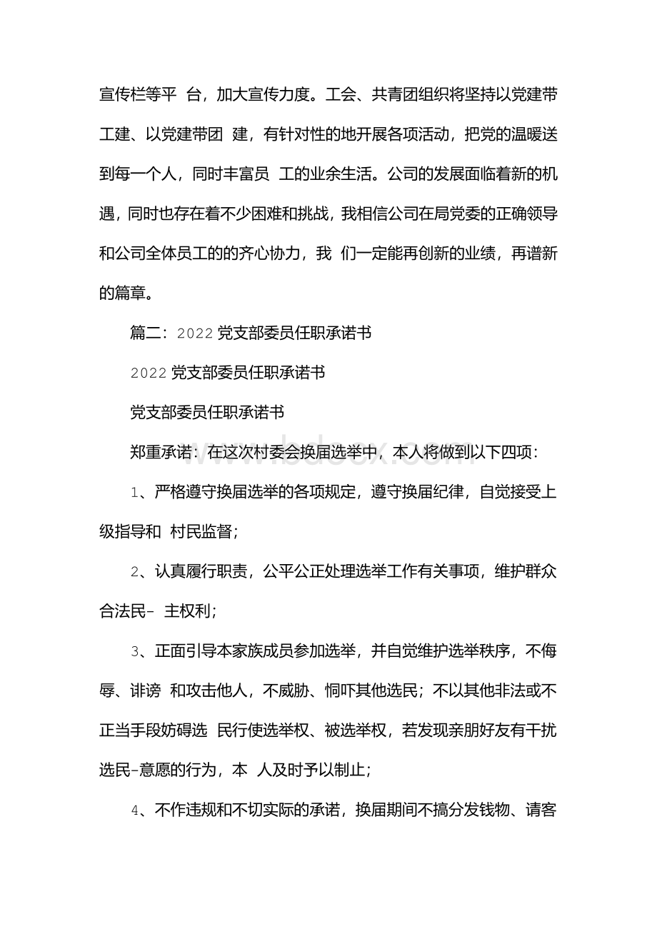 2022-2023新一届党支部委员代表发言.docx_第3页