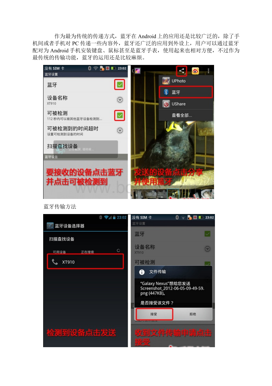 无拘束自由分享 Android传输方法总结Word文件下载.docx_第2页