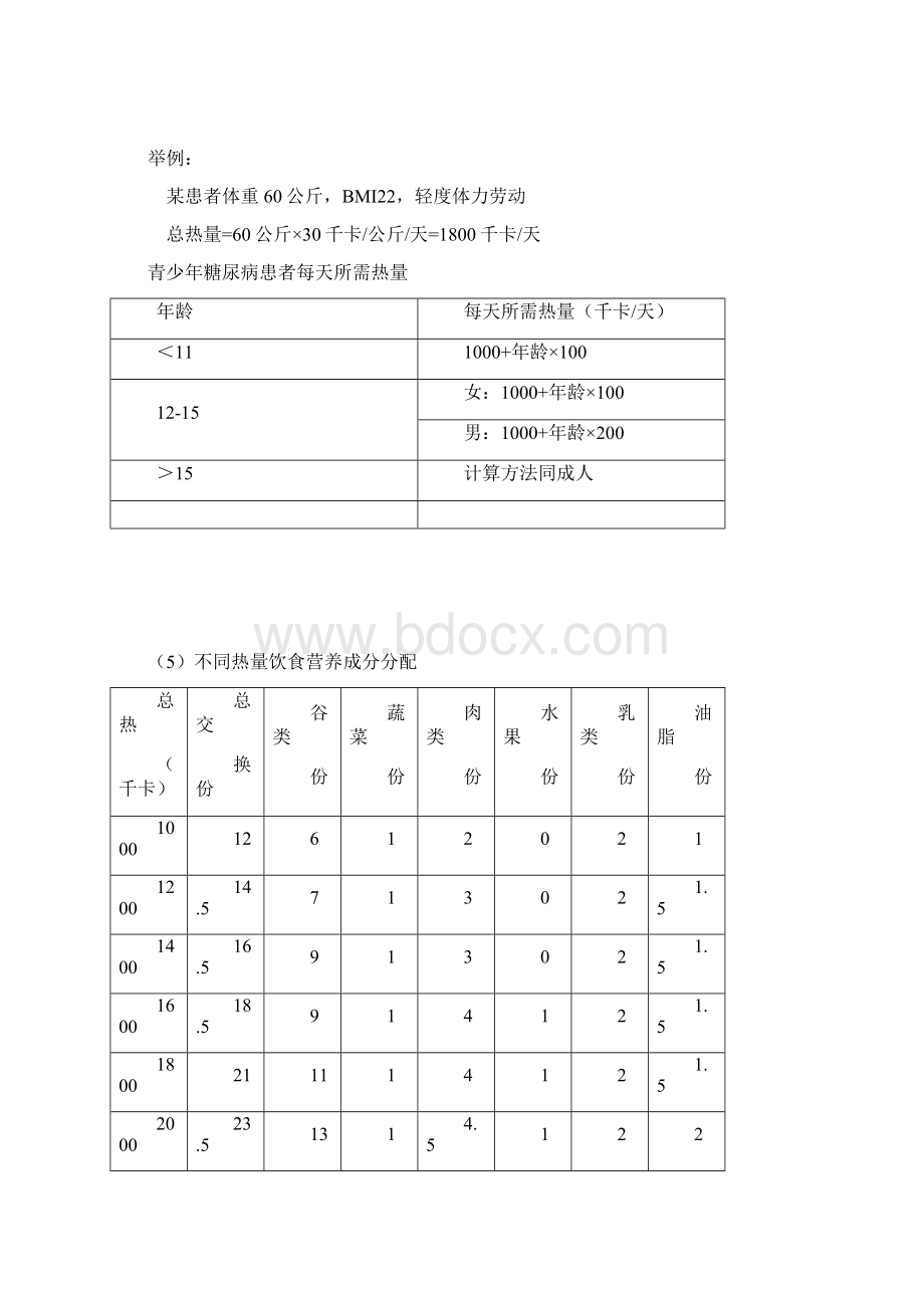 糖尿病饮食疗法与计算公式.docx_第2页