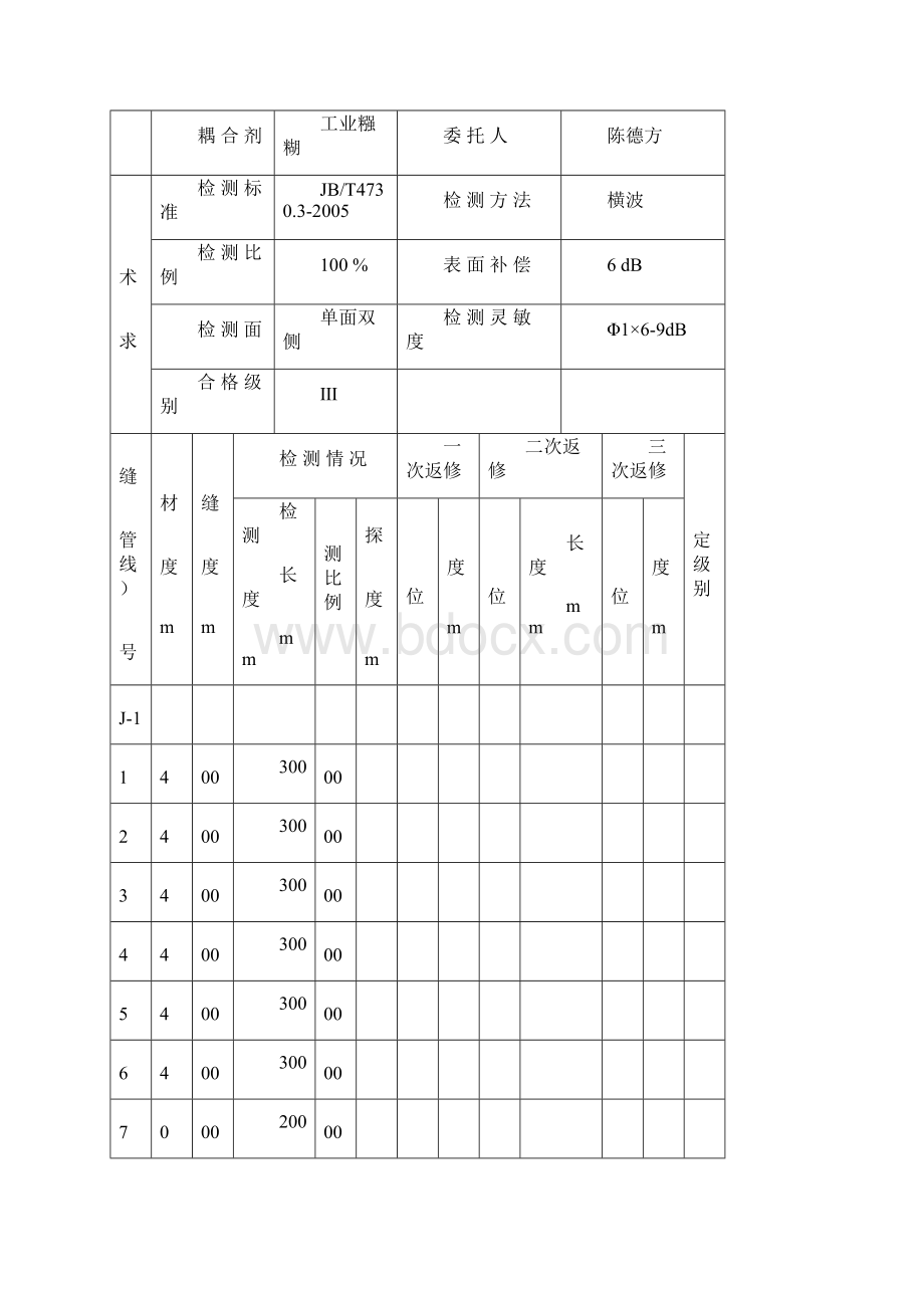 超声波无损检测报告表格.docx_第2页