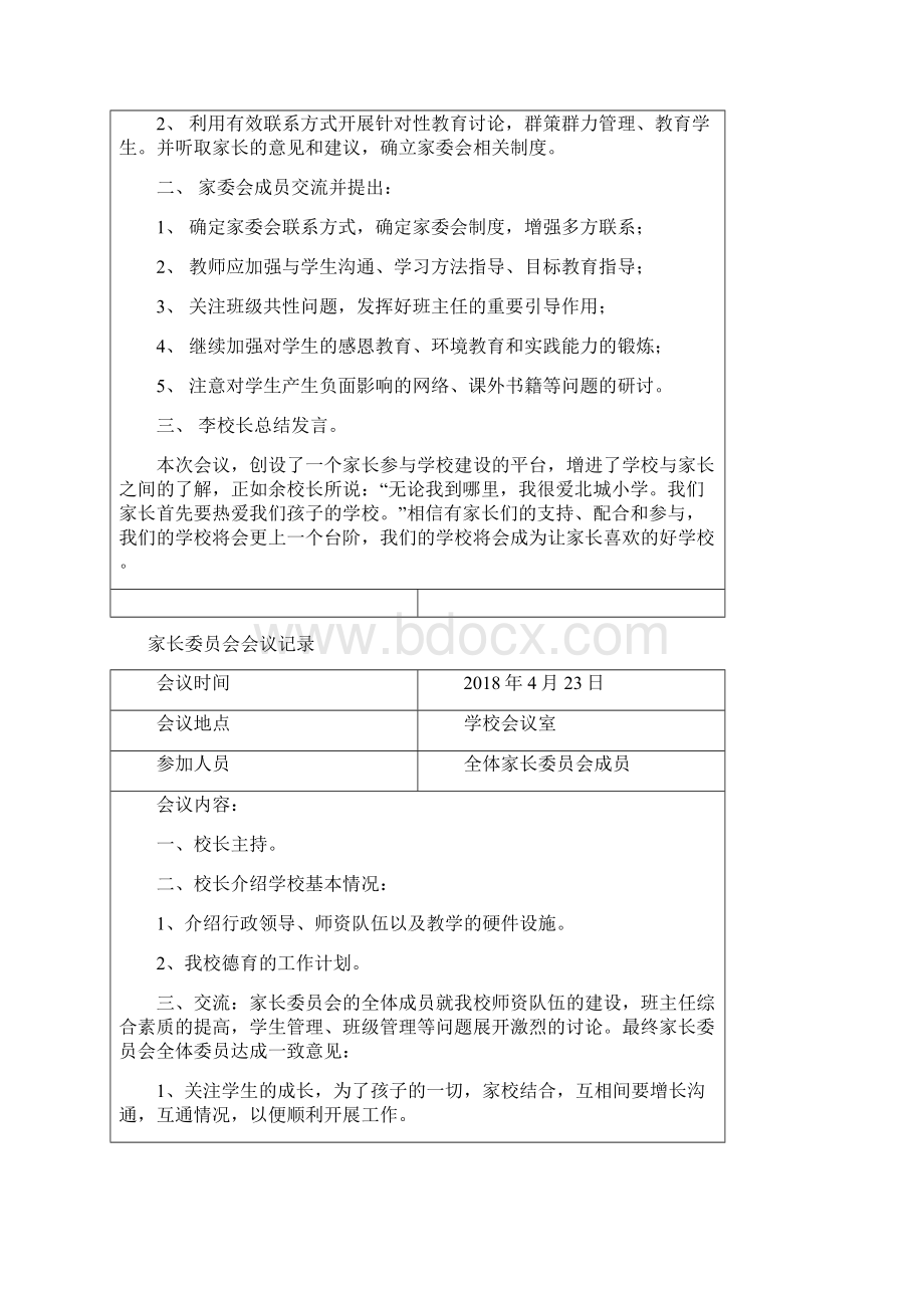 家长委员会会议记录.docx_第2页