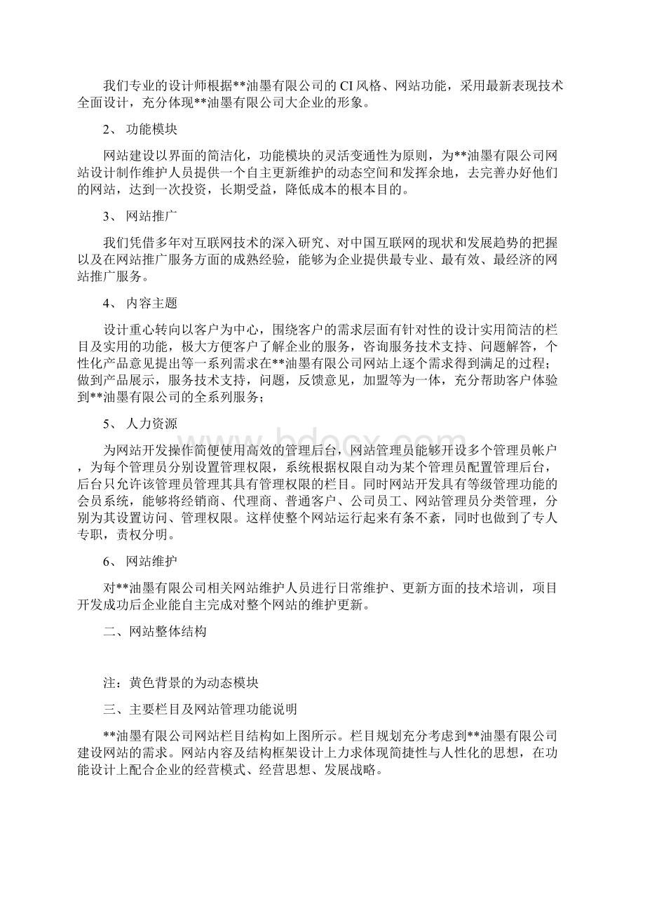 XX产品网站建设方案Word文档格式.docx_第3页