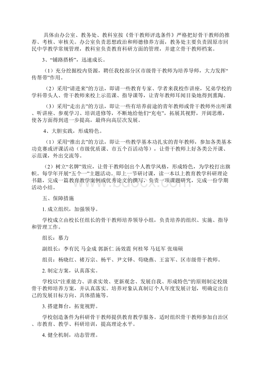 中观中学校级骨干教师培养方案.docx_第2页