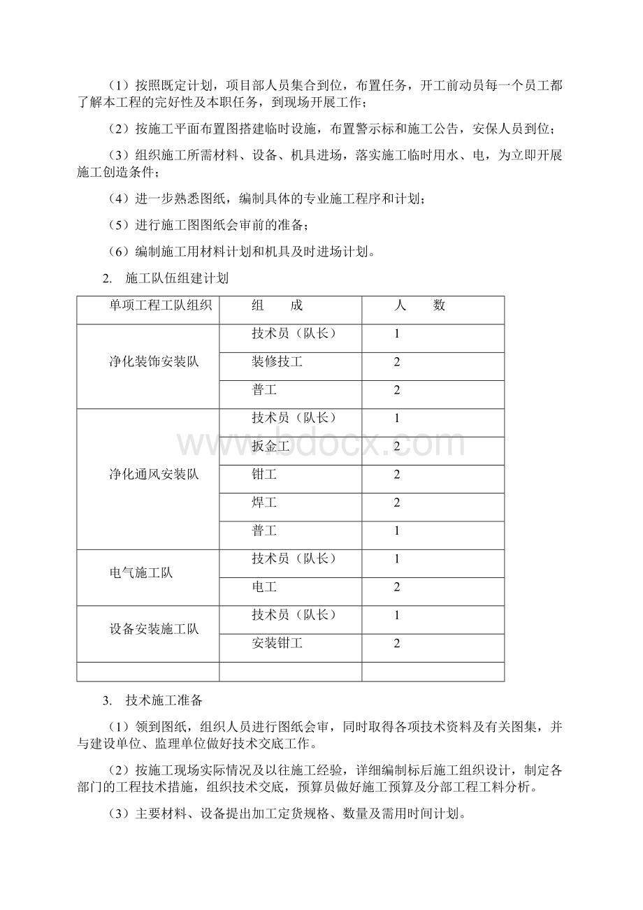 供用室制剂室净化方案及施工组织设计.docx_第3页