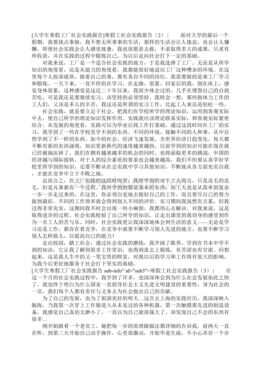 社会实践报告寒假工社会实践报告4篇Word下载.docx_第2页