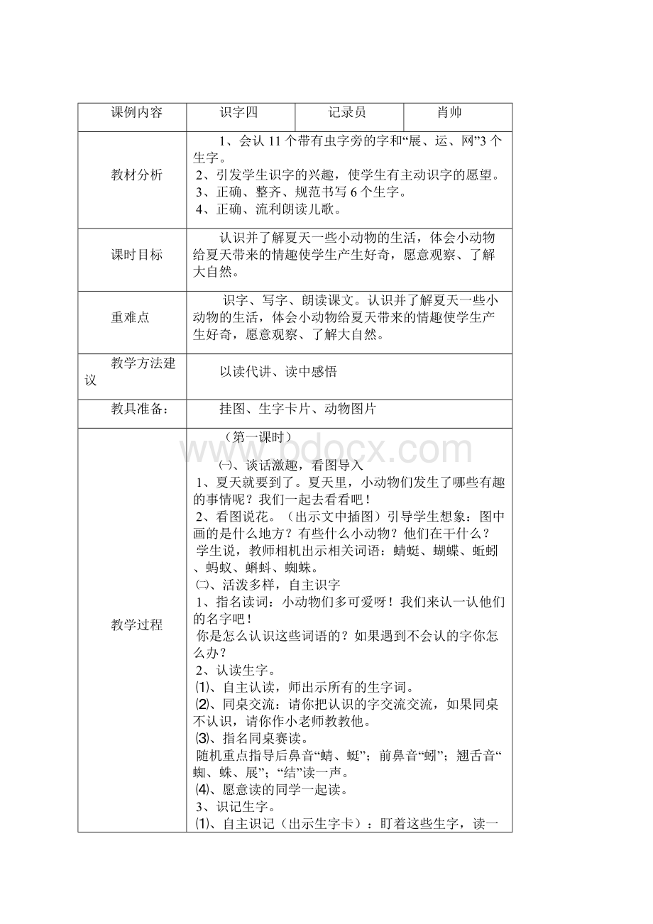 肖帅集体备课记录表.docx_第2页