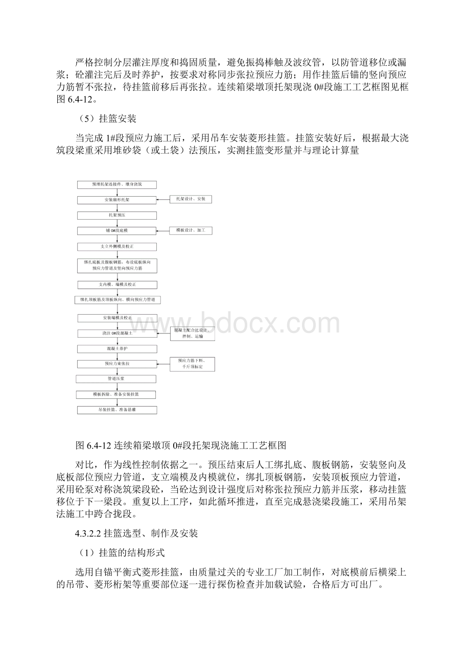 挂篮悬灌法施工连续箱梁解析Word格式文档下载.docx_第3页