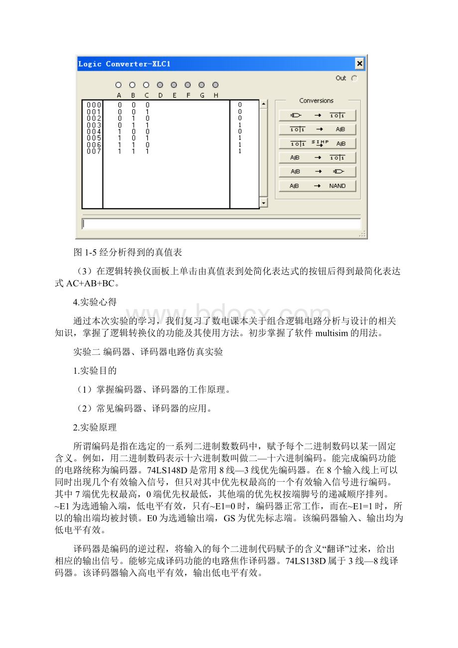 数字电子技术 实验报告.docx_第3页