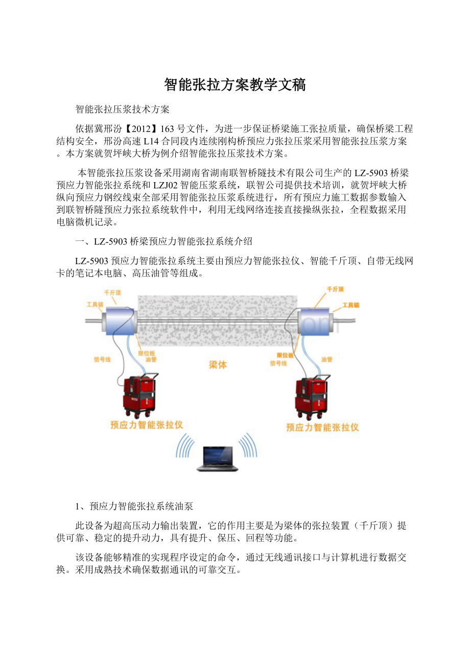 智能张拉方案教学文稿Word文档下载推荐.docx