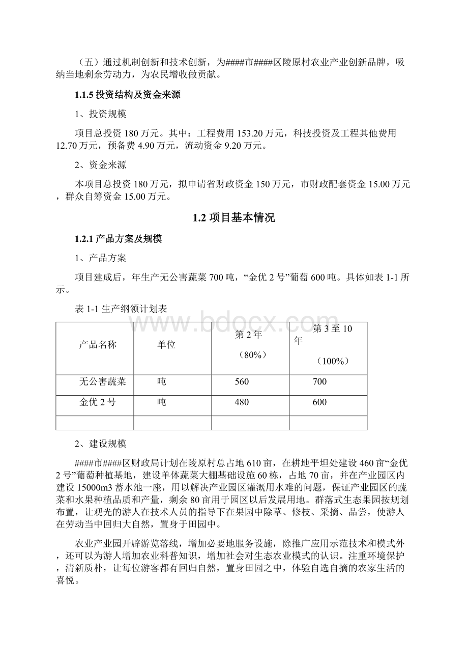 果蔬种植园区新建项目可行性研究报告.docx_第2页