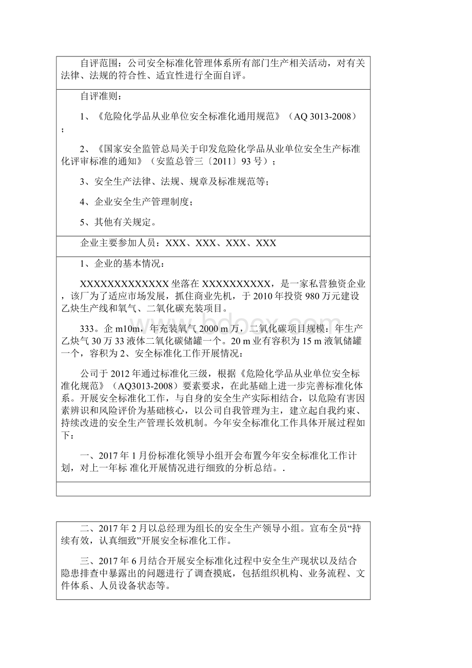 安全生产标准化年自评报告Word格式文档下载.docx_第3页