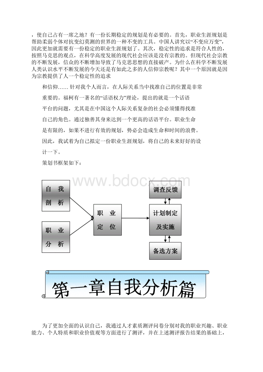 职业生涯规划书文档格式.docx_第2页