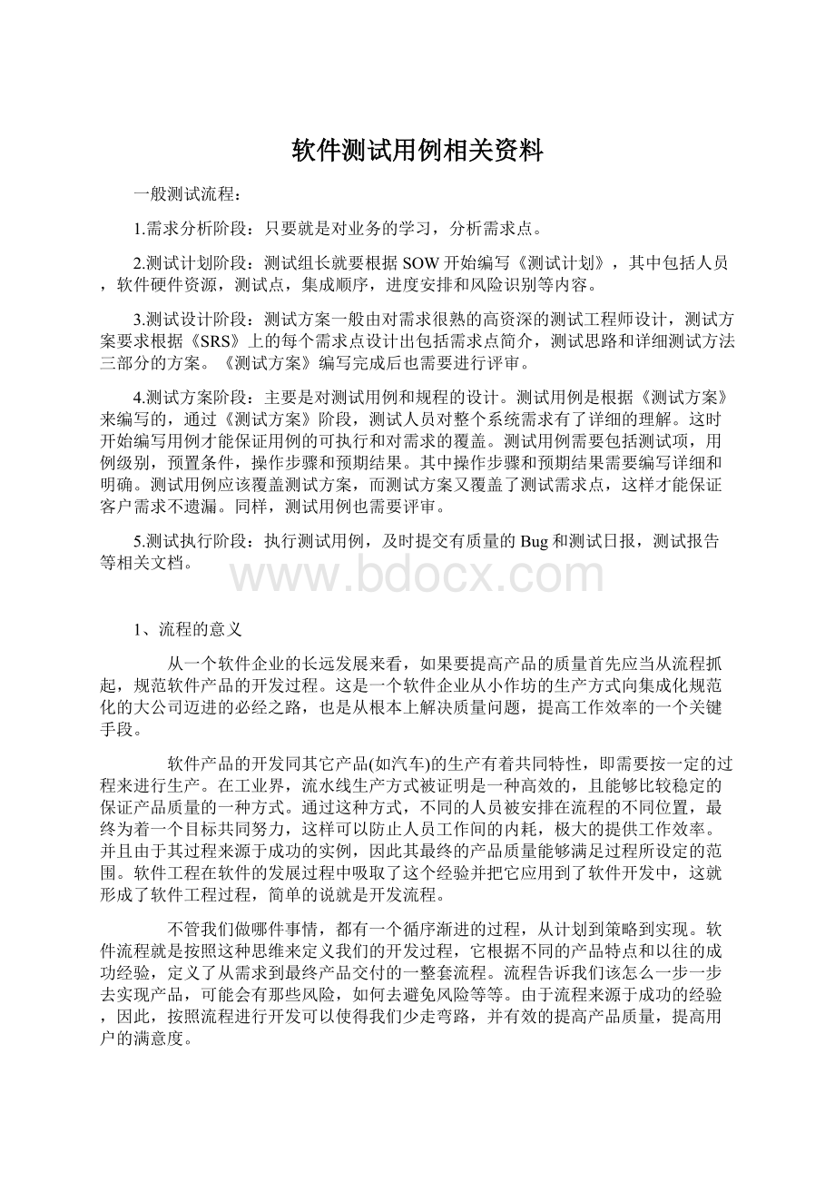 软件测试用例相关资料.docx_第1页